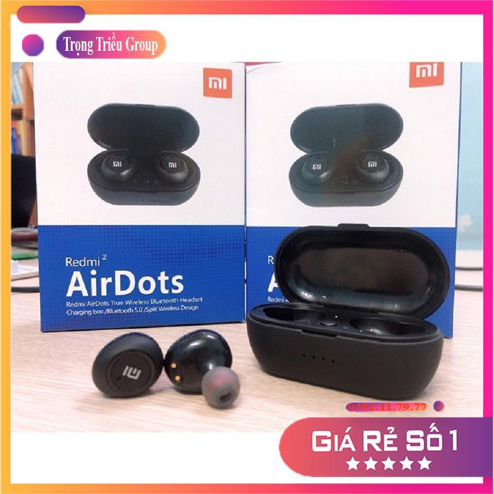 ⚡Bảo Hành 12 Tháng⚡ TAI NGHE BLUETOOTH 5.0 AIRDOTS REDMI 2 TRUE WIRELESS - THẬT PHONG CÁCH NGHE NHẠC CỰC CHẤT | BigBuy360 - bigbuy360.vn