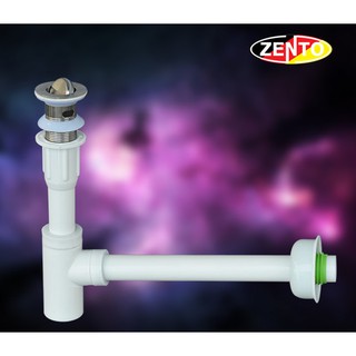 Bộ xi phông & ống xả lavabo zento - zxp027