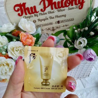 Combo 10 goi Kem nền bb whoo vàng
