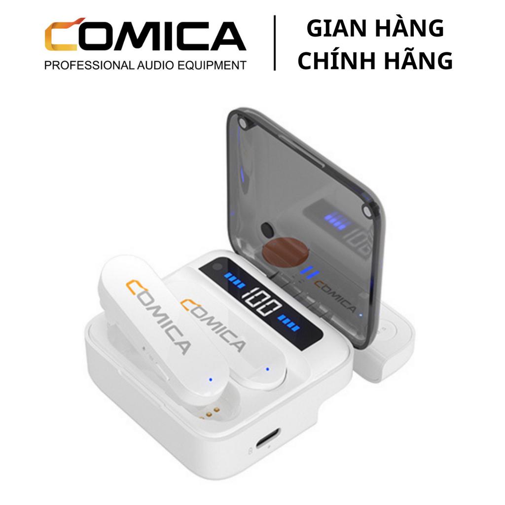 COMICA VIMO S-MI / VIMO S-UC - Mic Thu Âm Không Dây Cho Điện Thoại & Máy Tính - Hàng Chính Hãng / Bảo Hành 12 Tháng