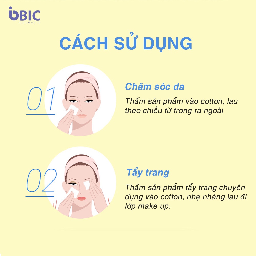 Bông tẩy trang Prreti Cotton bông nổi mềm mại tự nhiên 100 miếng