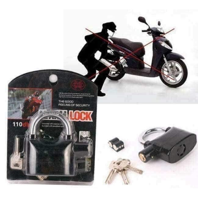 Ổ khóa chống trộm Có còi báo động Chính hãng