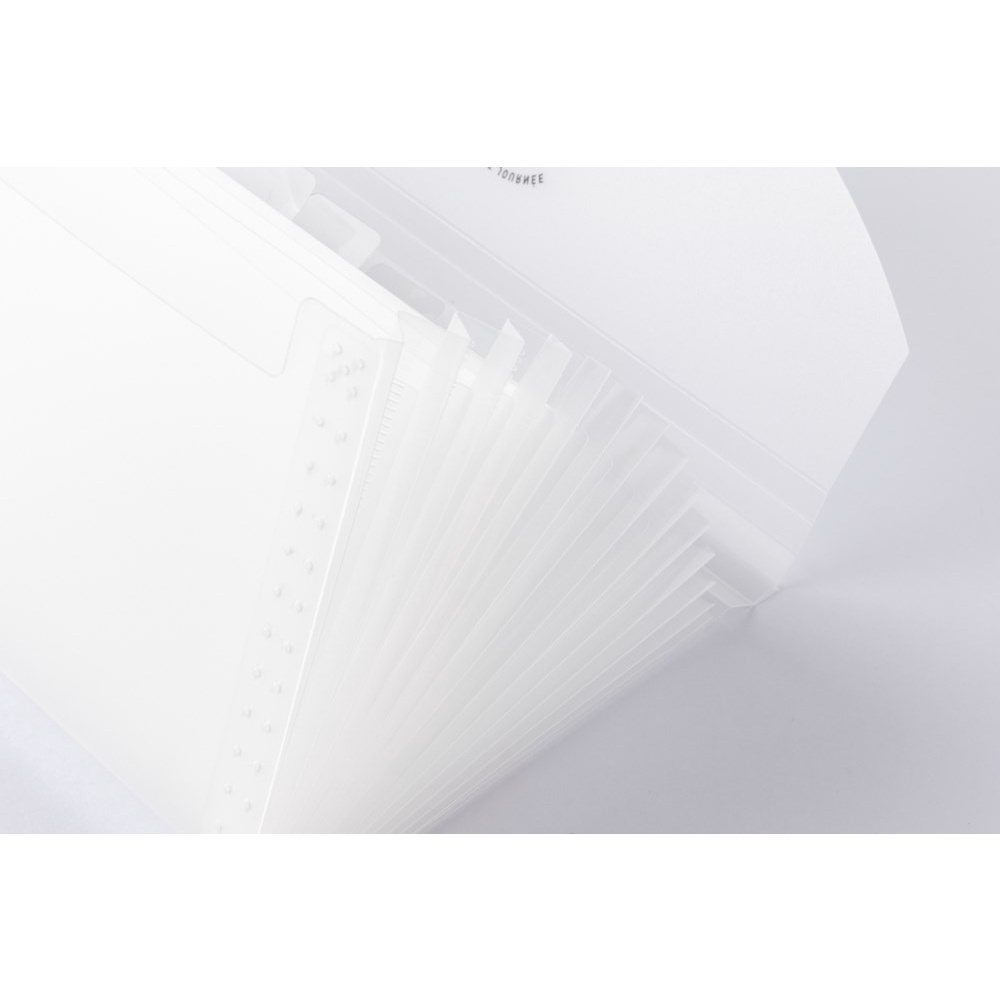 Bìa Đựng Tài Liệu ARTBOX Hàn Quốc Màu Trắng Thời Trang