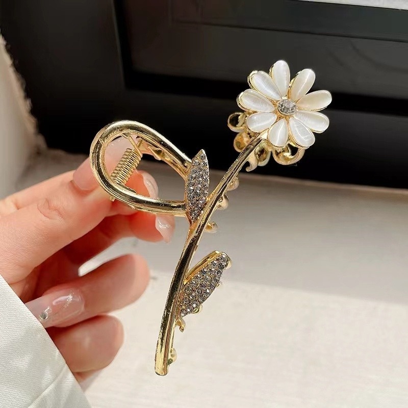 Tiên Kẹp Tóc Kim Loại Hình Hoa Hồng Thanh Lịch Cao Cấp set kẹp tóc hàn quốc kẹp càng cua nơ kẹp tóc mái kẹp tóc càng cua cặp tóc kẹp nơ kẹp mái phụ kiện tóc