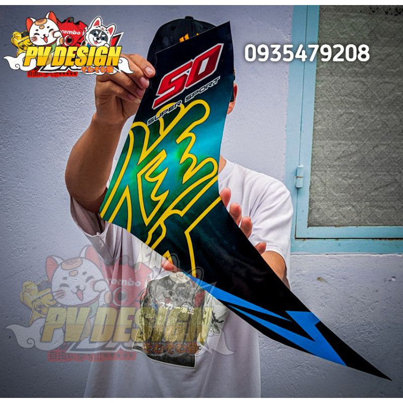 Tem galaxy 50 hayabusa xanh