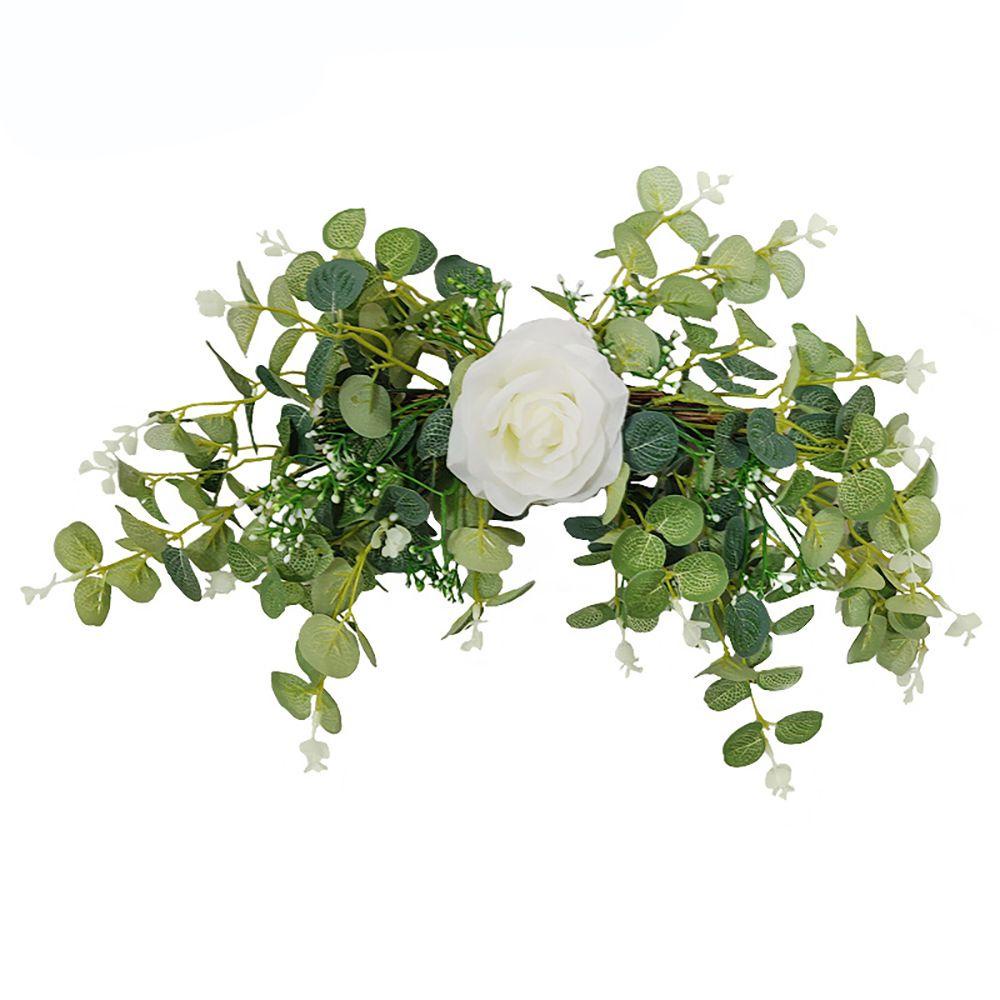 Vòng Hoa Khuynh Diệp Nhân Tạo Treo Tường Trang Trí Tiệc