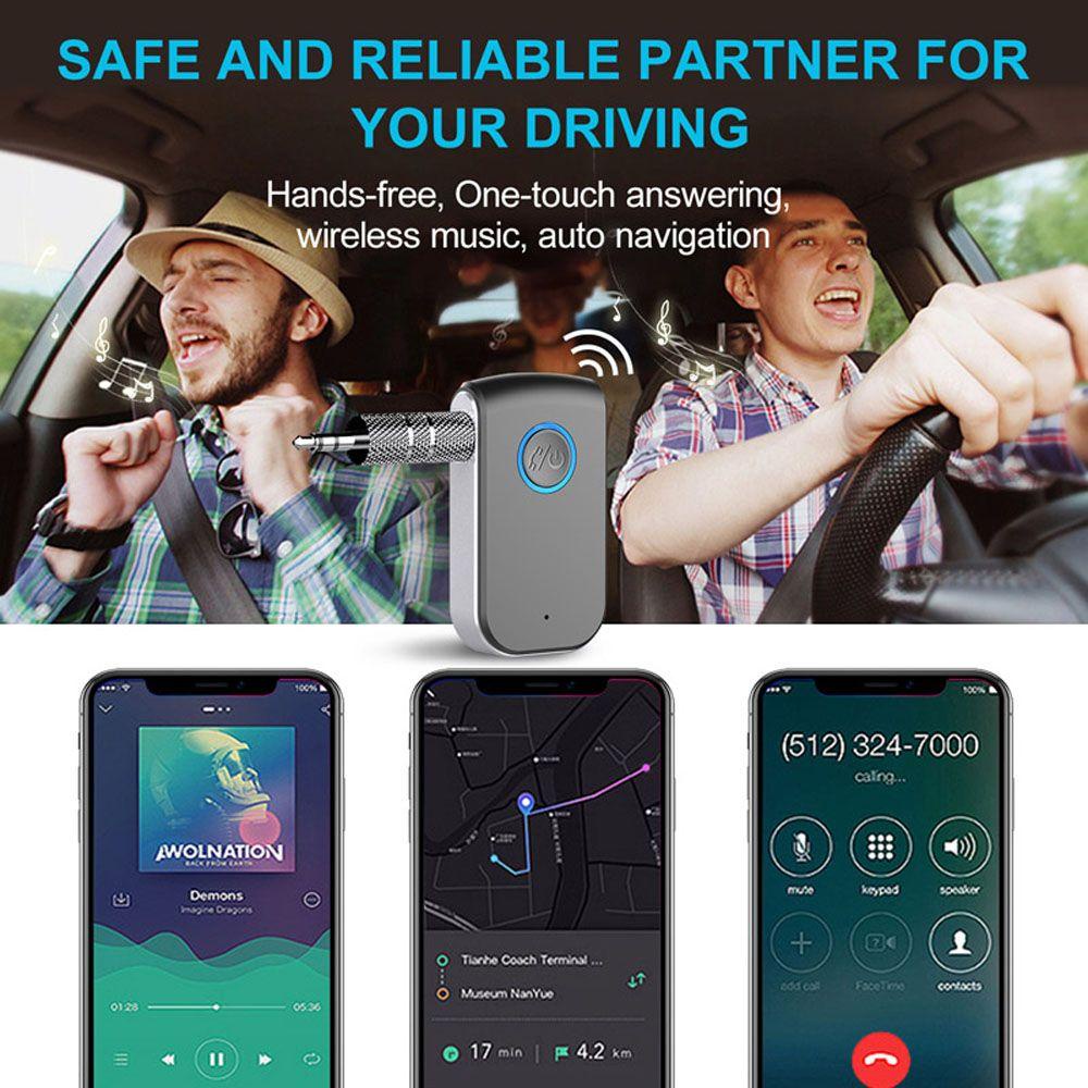 Thiết Bị Nhận Tín Hiệu Âm Thanh Bluetooth 5.0 Jack Cắm 3.5mm