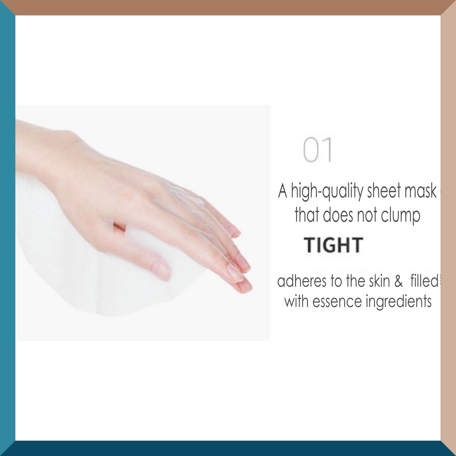 Mặt nạ chăm sóc da mặt dầu ngựa Gói / tấm