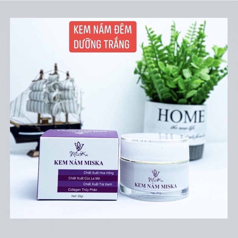 [CHÍNH HÃNG] Combo Kem Nám Dưỡng Trắng Da Miska Skin