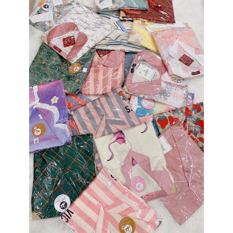 [FREE SHIP] Bộ đồ Pijama lụa - Bộ lụa hoạ tiết mát lịm [HÀNG SIÊU ĐẸP] | BigBuy360 - bigbuy360.vn