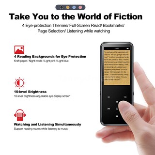 Máy phát nhạc cảm ứng MP4 BENJIE K11 8GB 2.4 inch kèm tai nghe và dây cáp sạc