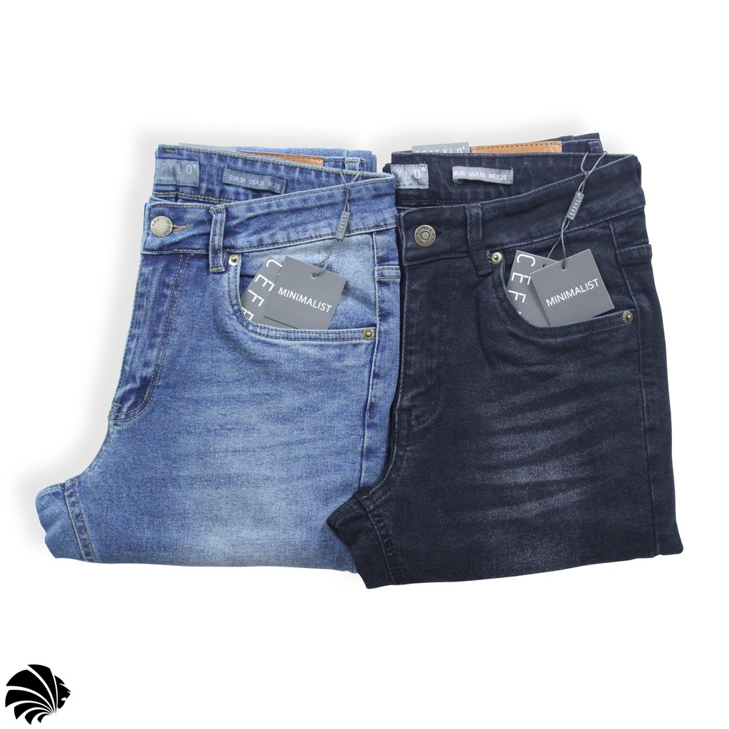 Quần jean nam - quần bò nam basic nhiều màu dáng slim fit chất liệu denim dày dặn co giãn mặc lên trẻ trung sang trọng | BigBuy360 - bigbuy360.vn