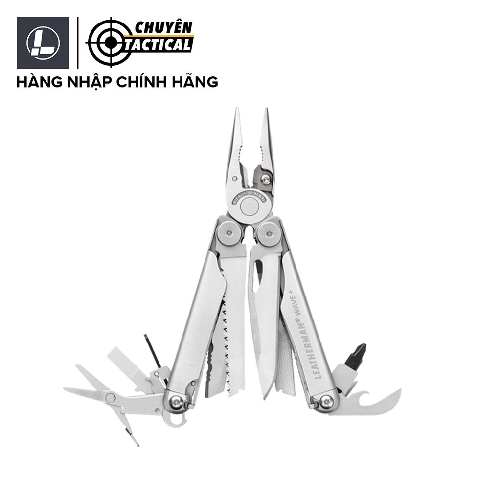 Dụng cụ đa năng Leatherman Wave Plus - Phân phối chính hãng - Bảo hành 25 năm