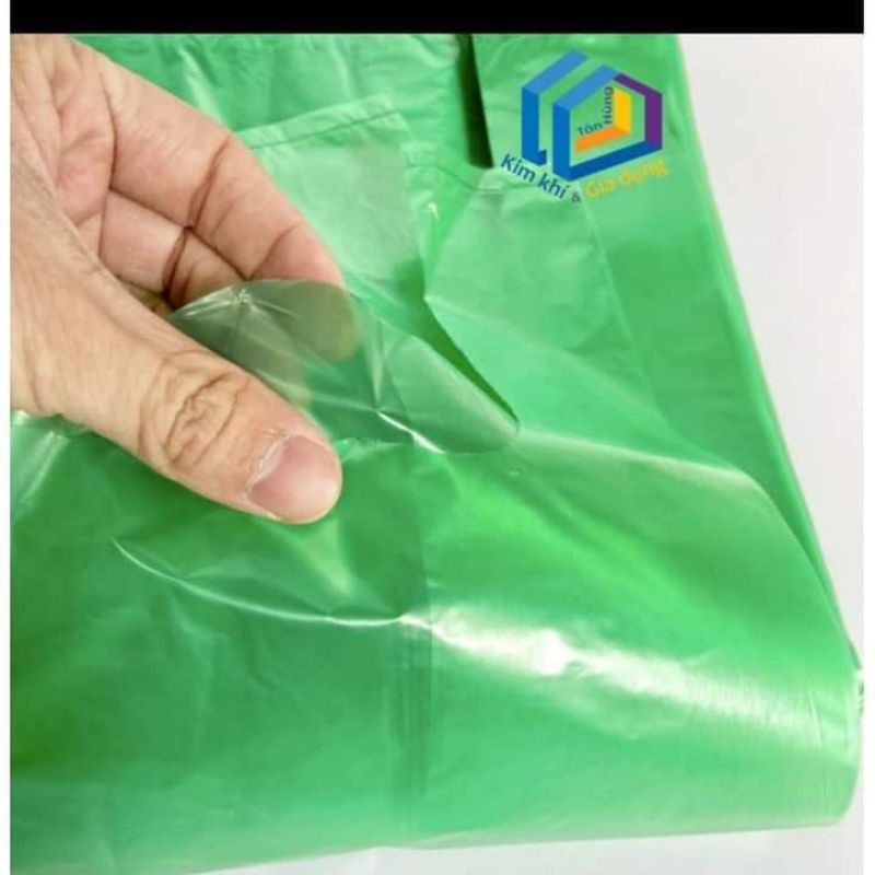 Một 1kg túi bóng xanh 5kg loại dày dặn