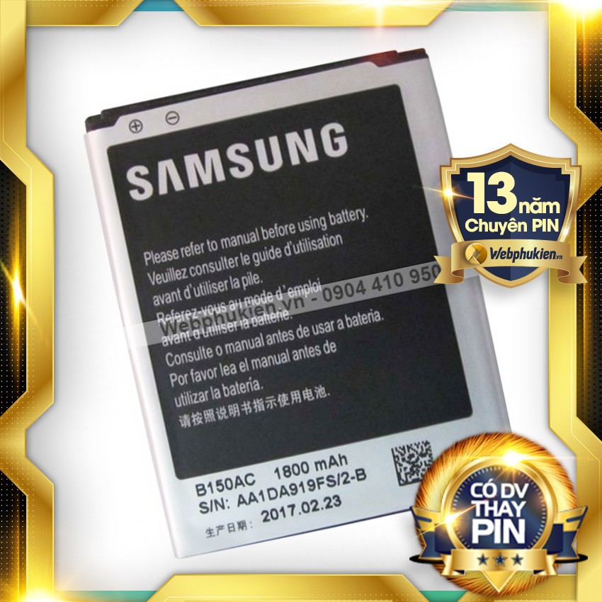 Pin Zin cho Samsung Galaxy Trend 3 I8262 G3508 G3509 (B150AC) - 1800mAh