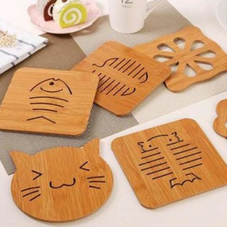 Sét 6 Lót Nồi Bằng Gỗ