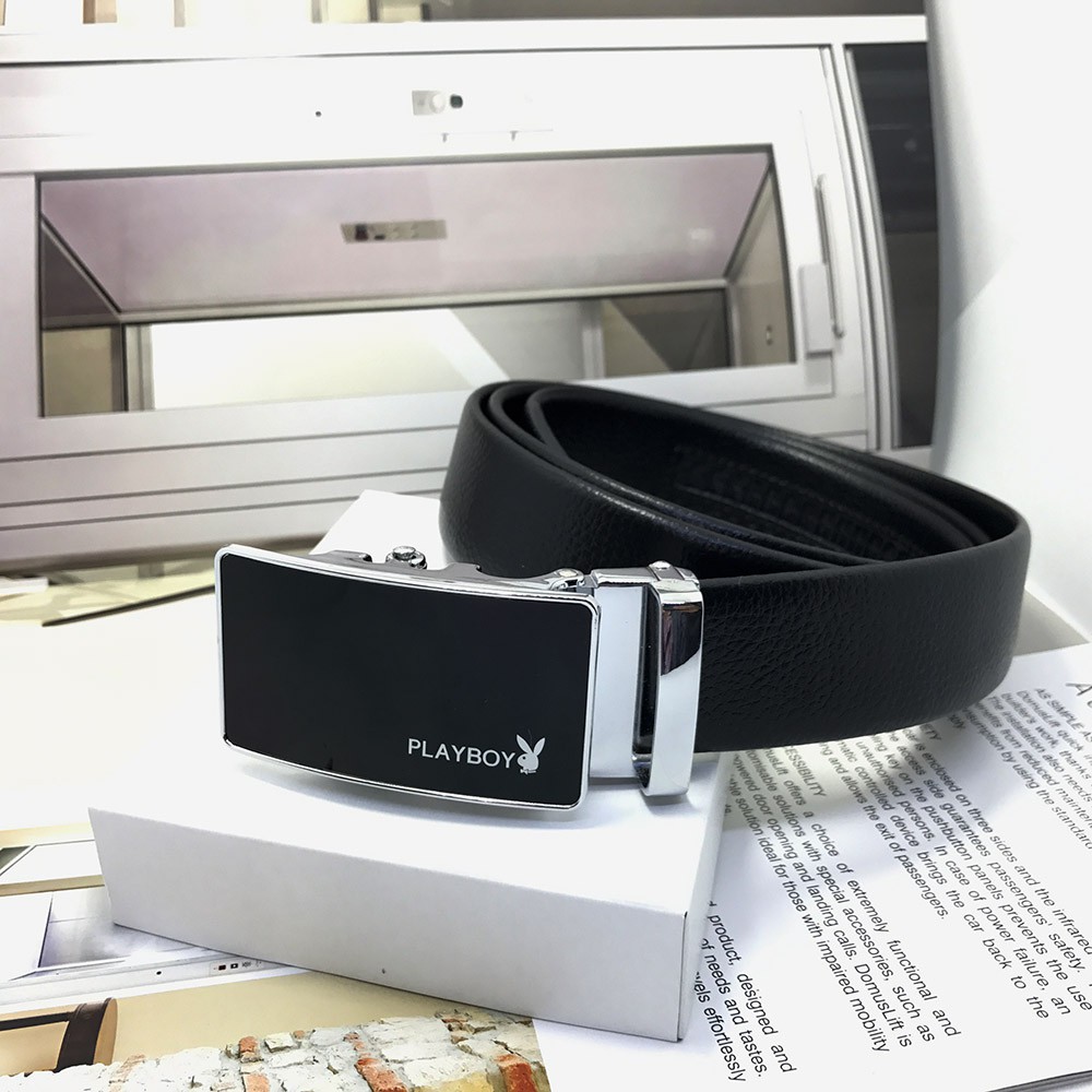 Thắt lưng/ dây nịt nam khóa tự động có hộp đựng hãng theo kèm