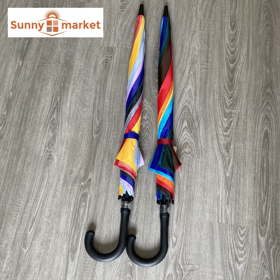 Dù loại lớn cao cấp 8 nan kểu mới gọng nhựa siêu bền đẹp đường kính 120cm, ô che mưa nắng thời trang Hàn Quốc