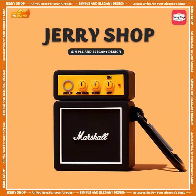 Vỏ bảo vệ bao đựng tai nghe airpod 1/2/pro - Jerry Shop