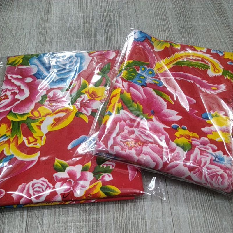 1 mét vải canvas hoạ tiết con công khổ vải 1,4 Mét