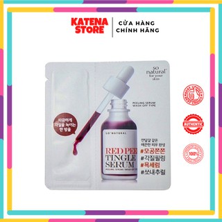 Tinh Chất Red Peel Tingle Serum Sample Dạng Gói So Natural