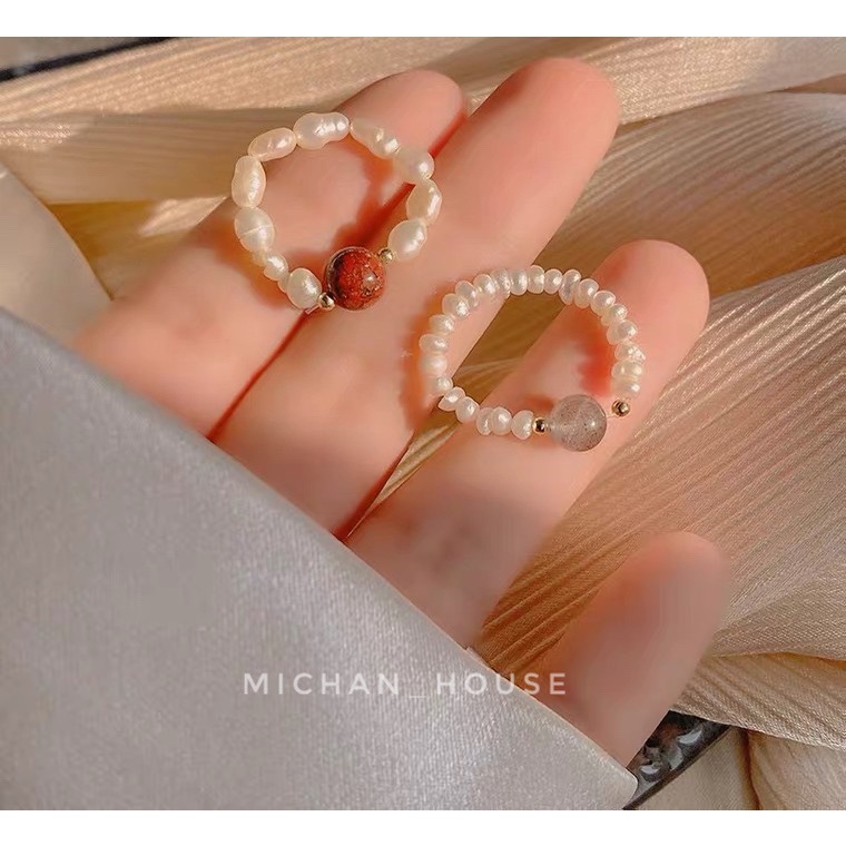 Nhẫn đôi, nhẫn nữ nhẹ nhàng