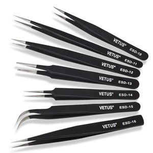 Nhíp Vetus ESD 13-COMBO 10 chiếc