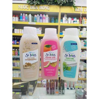 Sữa tắm St.Ives mẫu mới 650ml ( mùi muối biển )