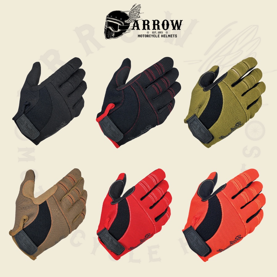 Găng tay đi xe máy Biltwell arrow shop Moto bao tay đi xe máy cao cấp