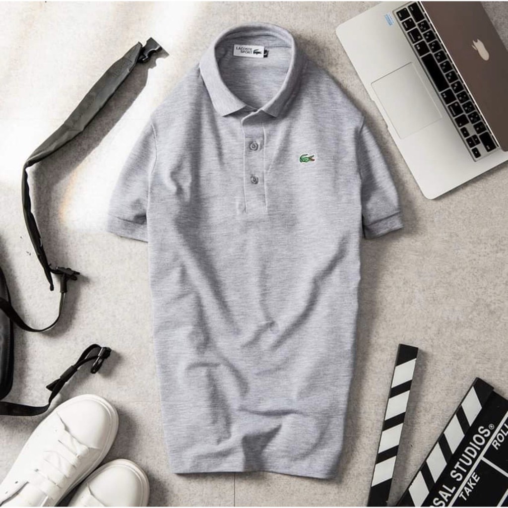 Áo phông nam có cổ polo cộc tay cao cấp Hamino vải thun cotton co giãn màu trắng đen E1 | BigBuy360 - bigbuy360.vn