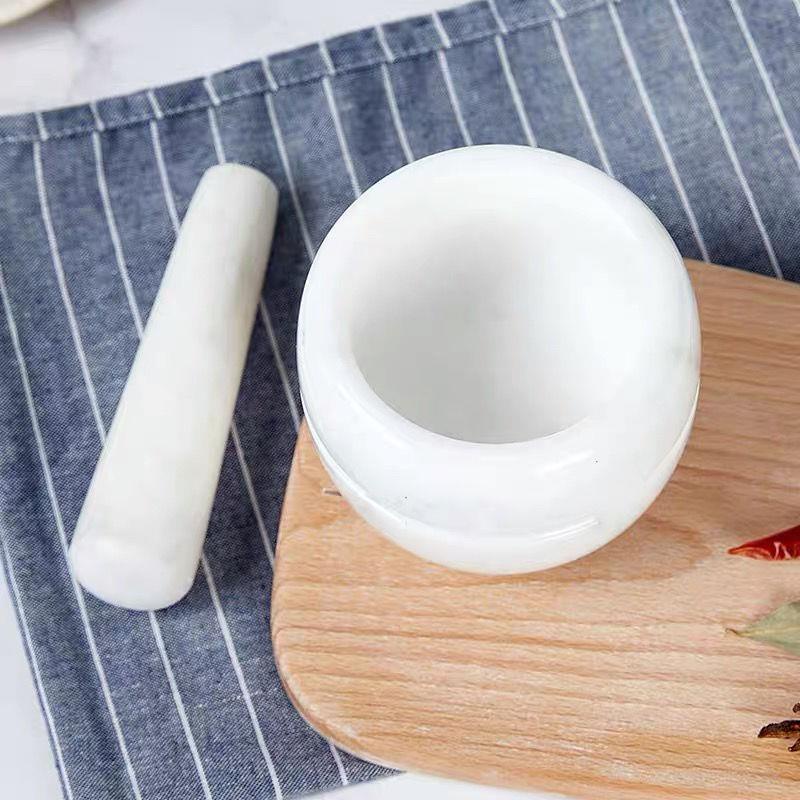Bộ Chày Cối Giã Tỏi Bằng Đá Tự Nhiên Thời Trang