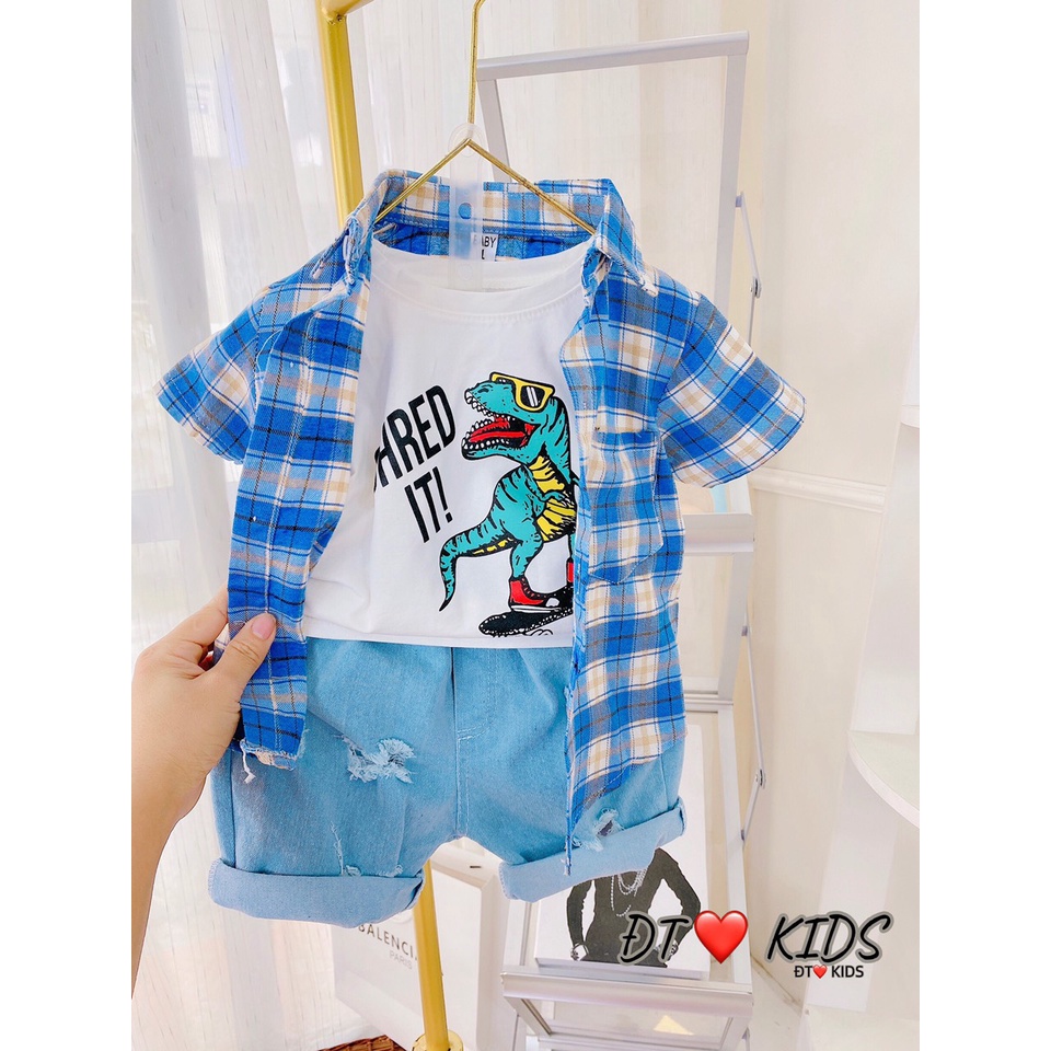 Set bộ 3 chi tiết cực ngầu cho bé trai