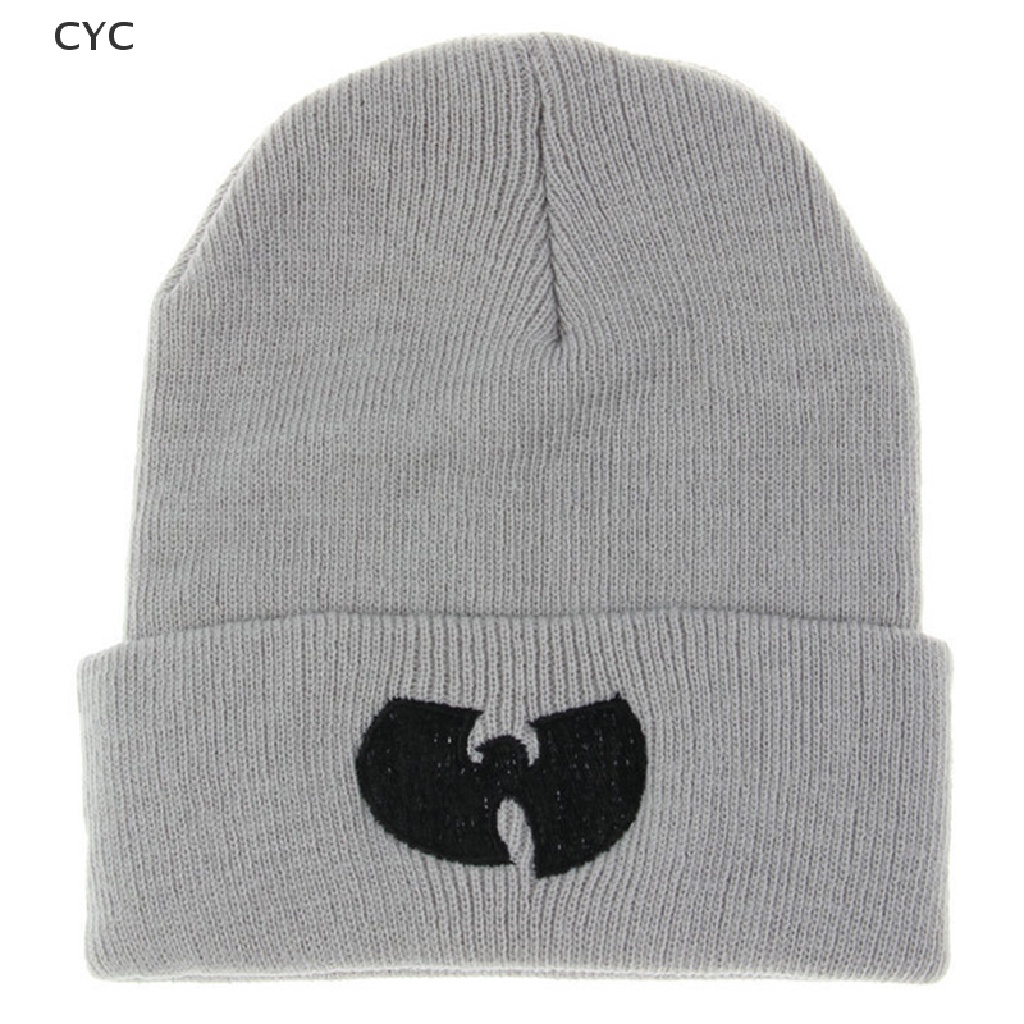 Mũ len trùm đầu giữ ấm mùa đông họa tiết WU TANG CLAN phong cách hiphop cho nam nữ CY