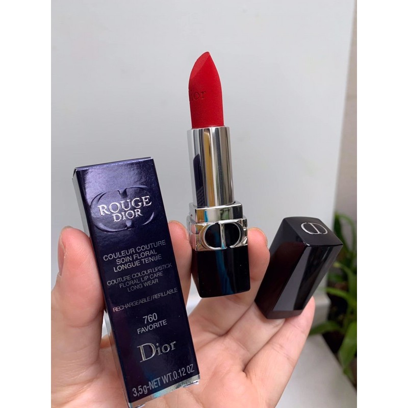 Son Dior Rouge Velvet mới năm 2020 - màu 637, 668, 720, 760, 840,860, 888, 909, 999 matte , 999 satin