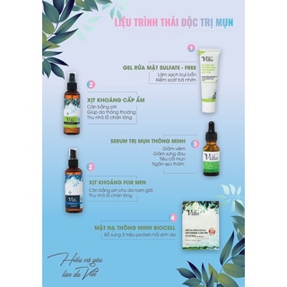[Khoáng tươi ViBa] Liệu trình bye bye Mụn MiNi