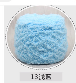 len bông xù cuộn 100g