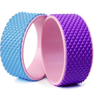 Vòng yoga massage 33cm có gai mẫu 3D Cao Cấp mới nhất-Màu Tím