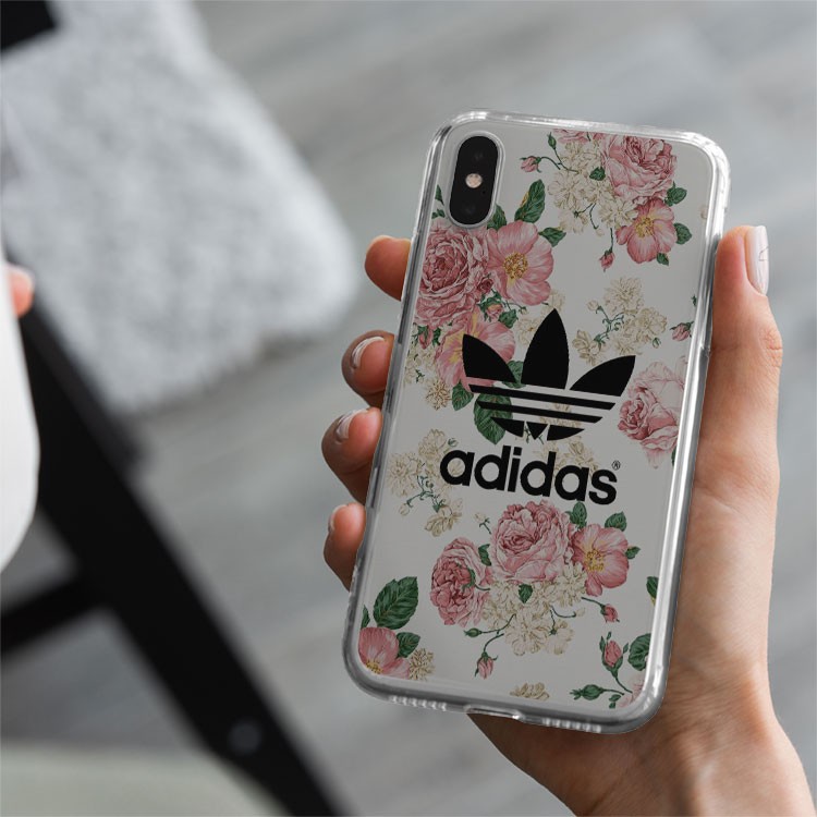 Ốp điện thoại đẳng cấp ốp IP adidas hình những bông hoa siêu đẹp dành cho Iphone 5 đến 12 promax BRD20210151