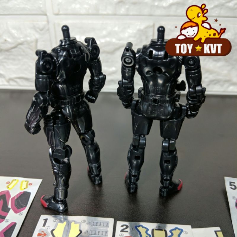 Set 2 Body Figure Sodo Kamen Rider Zero One Và Decal