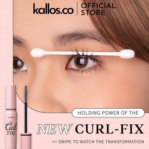 Mascara Dài Cong Mi Etude House Curl Fix Mascara New, Idol Real Lash, Dr Mascara Fixer Version 2023 - Kallos Vietnam
