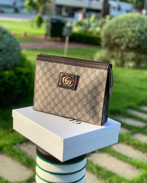 Túi cầm tay da hàng full hộp