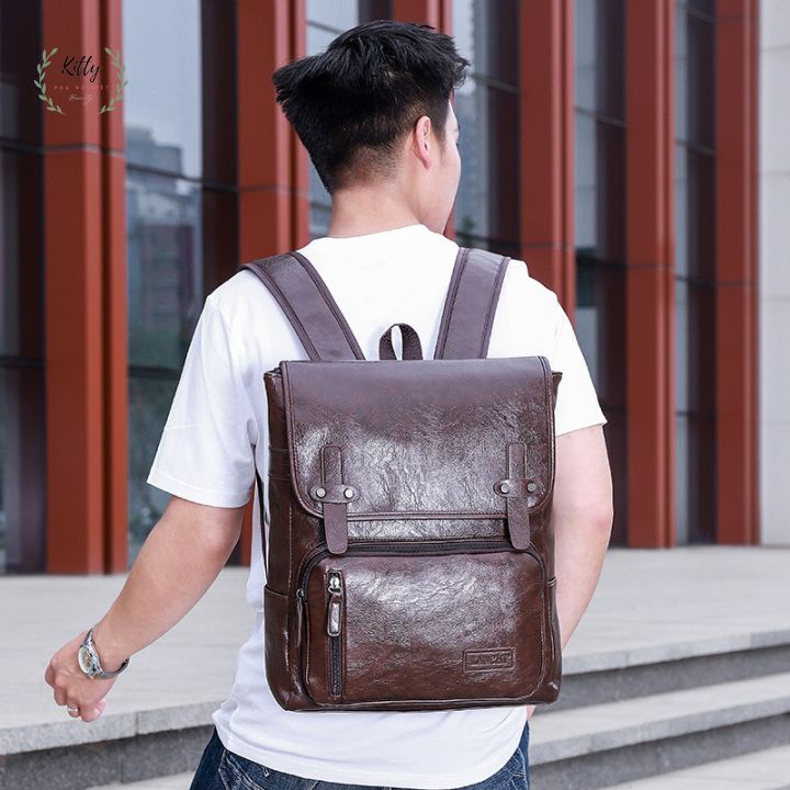 Balo da 🍓 𝐋𝐎𝐀̣𝐈 𝐈 🍓 balo da nam thời trang phong cách hàn quốc