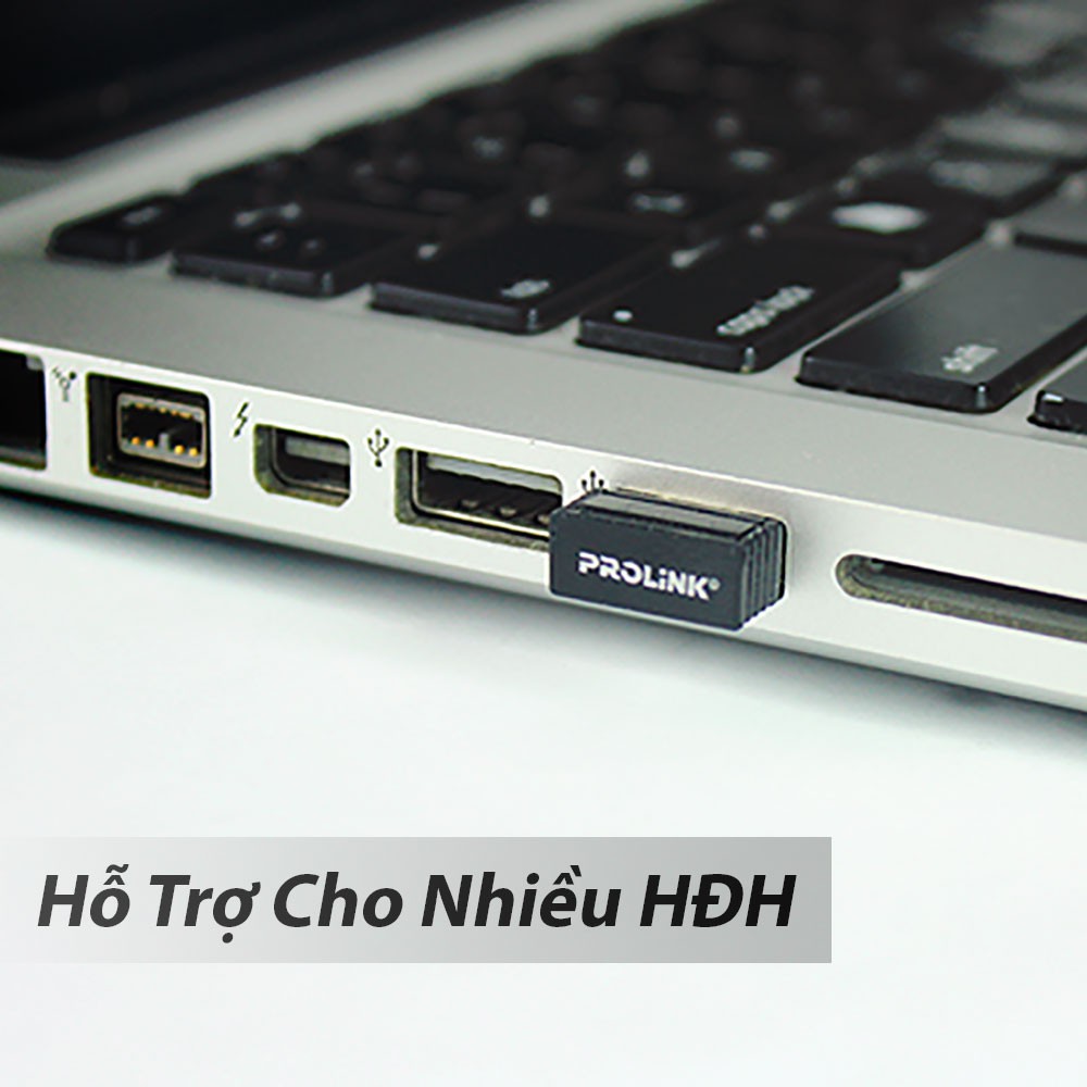 Chuột Không Dây Prolink PMW5006, Chuột Bluetooth Máy Tính, Pin Dùng 12 Tháng, 1600 dpi, 3 Phím Bấm, Bảo Hành 12 Tháng