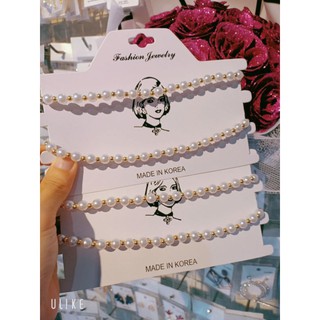 Combo Khuyên tai + Khay nhẫn + Choker