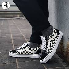 Giày Vans Old Skool Checkerboard , SKU: VN0A38G1P0S