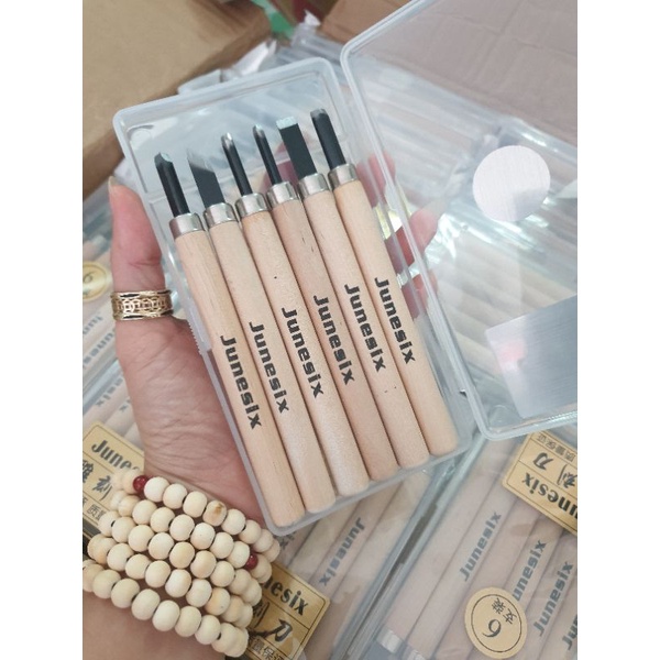 BỘ DAO KHẮC DƯA, KHẮC GỖ