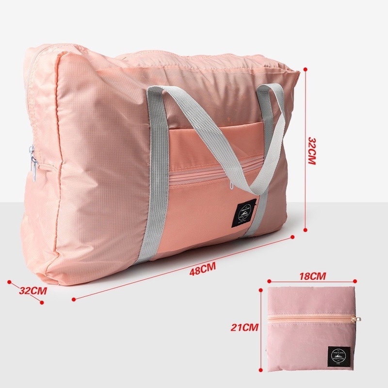 1 Túi Đựng Hành Lý Du Lịch Chống Nước Chống Mòn Sức Chứa Lớn Có Thể Gấp Gọn