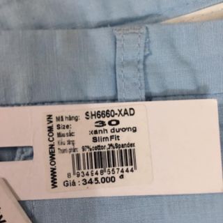 Quần short Nam O.W.E.N soóc -Shopsire