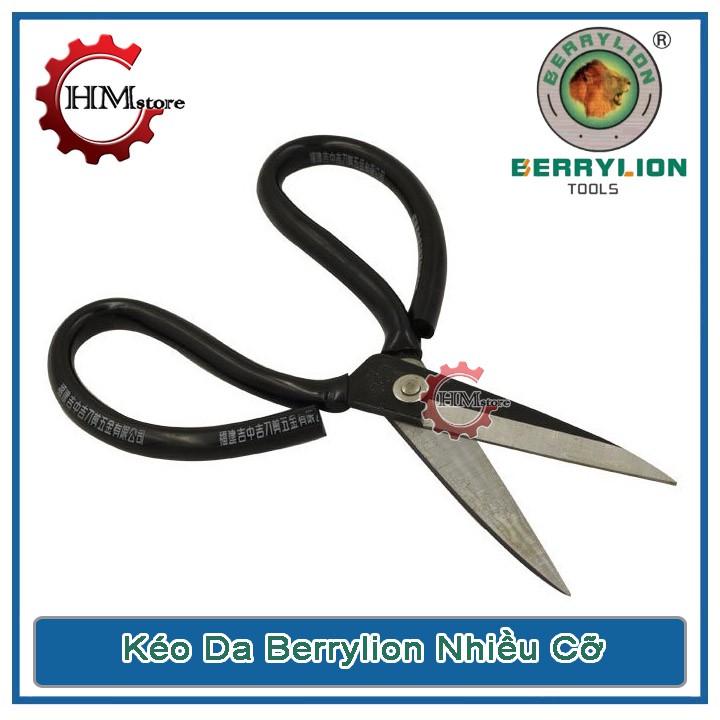 Kéo cắt BerryLion - Kéo cắt vải, kéo cắt chỉ, kéo làm cá, kéo cắt giấy - Nhiều cỡ 170mm 185mm 230mm Sư Tử