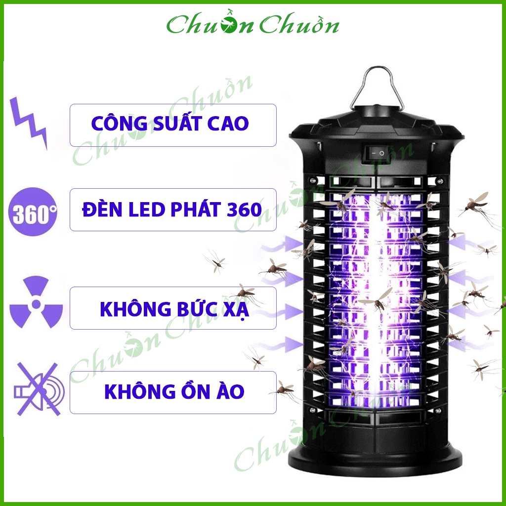 Đèn Bắt Muỗi Đèn Bẫy Muỗi Máy Diệt Muỗi ELECTRIC kiêm đèn ngủ chống lóa mắt Bảo Hành 12 Tháng